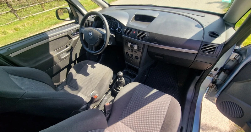 Opel Meriva cena 6800 przebieg: 252300, rok produkcji 2009 z Wyrzysk małe 121